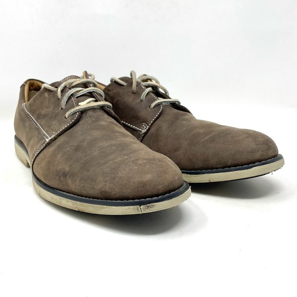 Sperry Top‎ Sider Leather Oxford Casual Shoe Brown Mens 11.5 - Picture 2 of 8